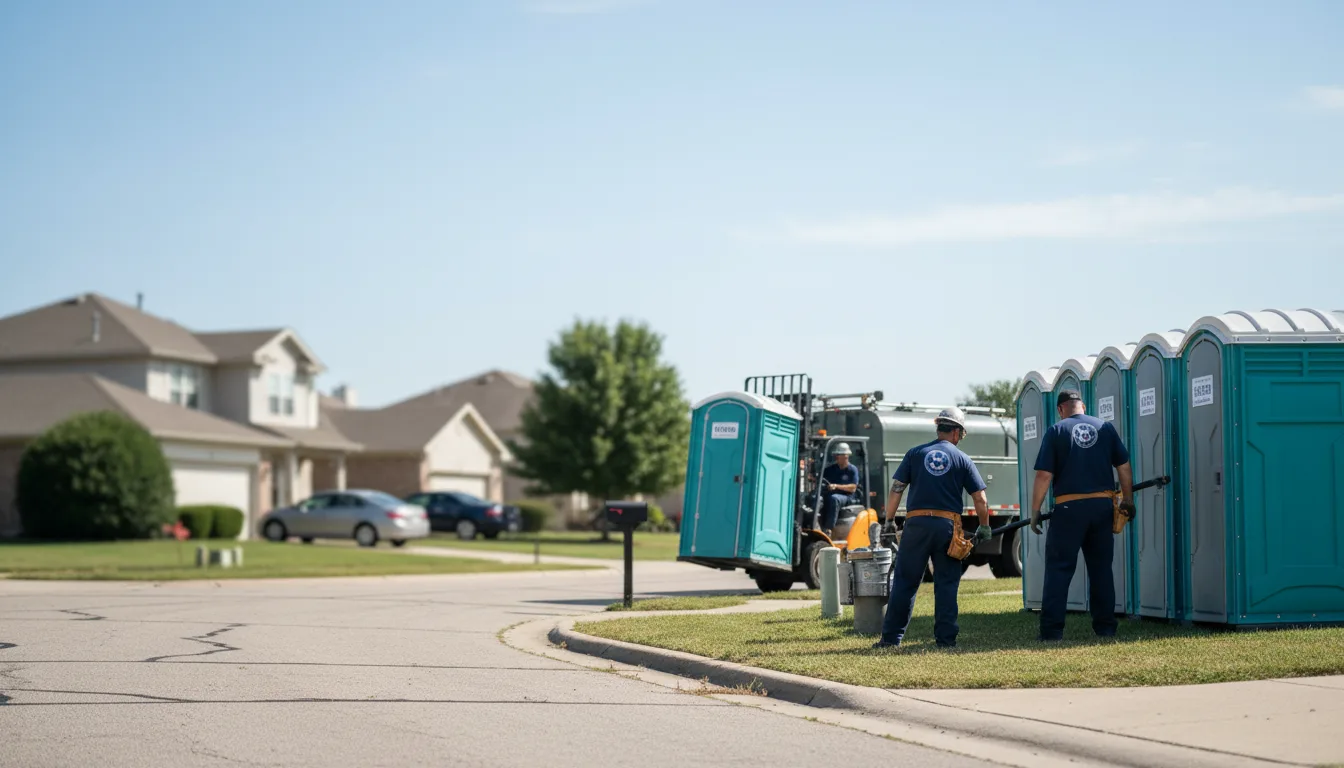 Porta Potty Rental in Pecan Gap, TX near me